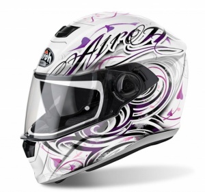 Airoh Storm Helmet - Ladies Poison White Gloss